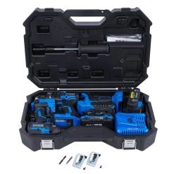 Kobalt Power Tool Combo Kits XTR 3-Tool 24-Volt Max Brushless Power Tool Combo Kit with Hard Case (2-Batteries Included and Charger Included) -Hot Sale Kobalt Shop 40321864