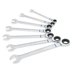 Kobalt Ratchet Wrenches & Sets 7-Piece Set 12-Point Metric Ratchet Wrench Set