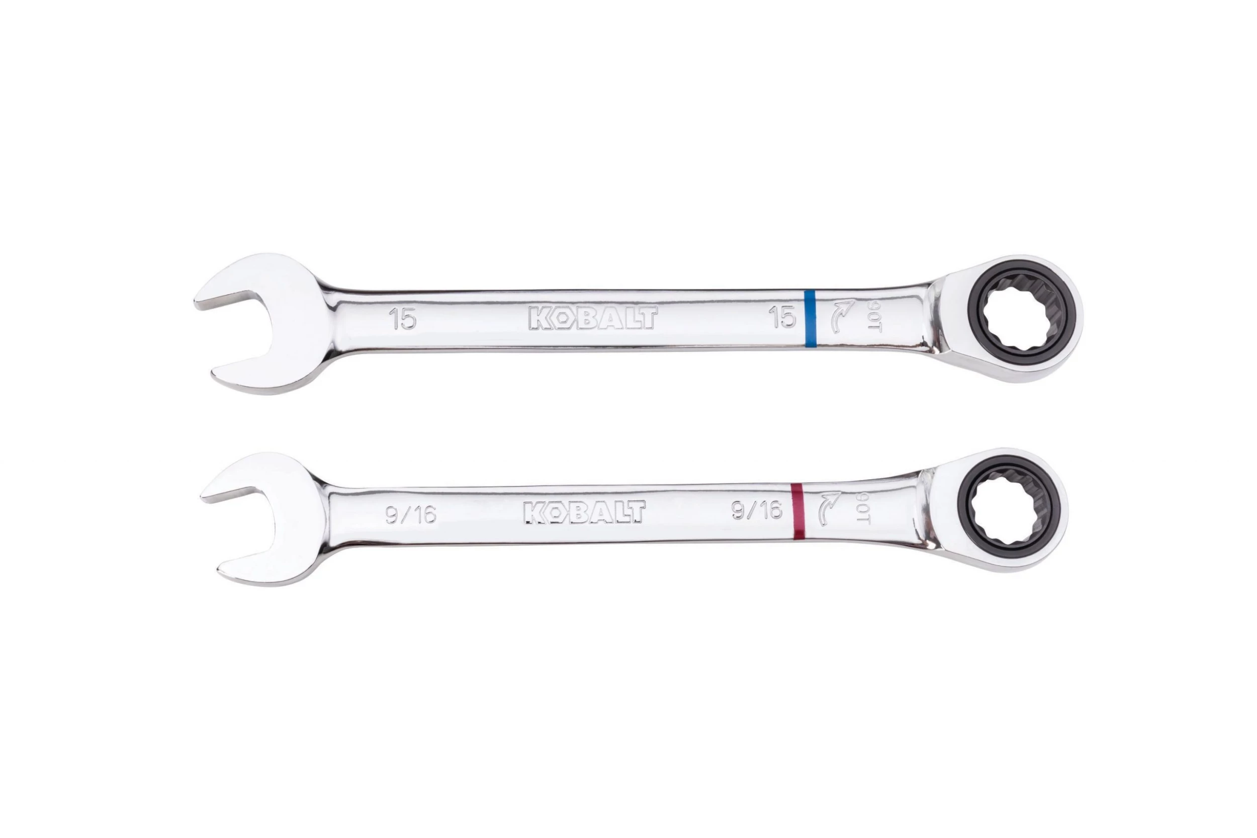 Kobalt Ratchet Wrenches & Sets 20-Piece Set 12-Point Standard (SAE) and Metric Combination Ratchet Wrench Set 7 Kobalt Ratchet Wrenches & Sets 20-Piece Set 12-Point Standard (SAE) and Metric Combination Ratchet Wrench Set - Image 7