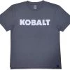 Kobalt Work Shirts Men's Medium Textured Cotton Short sleeve Graphic T-shirt Work Shirt