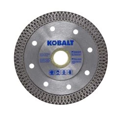 Kobalt Diamond Saw Blades 4-in Turbo Mesh Diamond Tile Saw Blade -Hot Sale Kobalt Shop 42129196