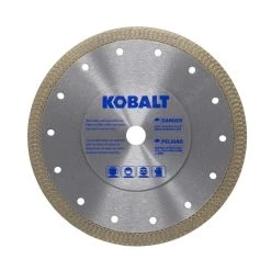 Kobalt Diamond Saw Blades 7-in Turbo Mesh Diamond Tile Saw Blade -Hot Sale Kobalt Shop 42129207