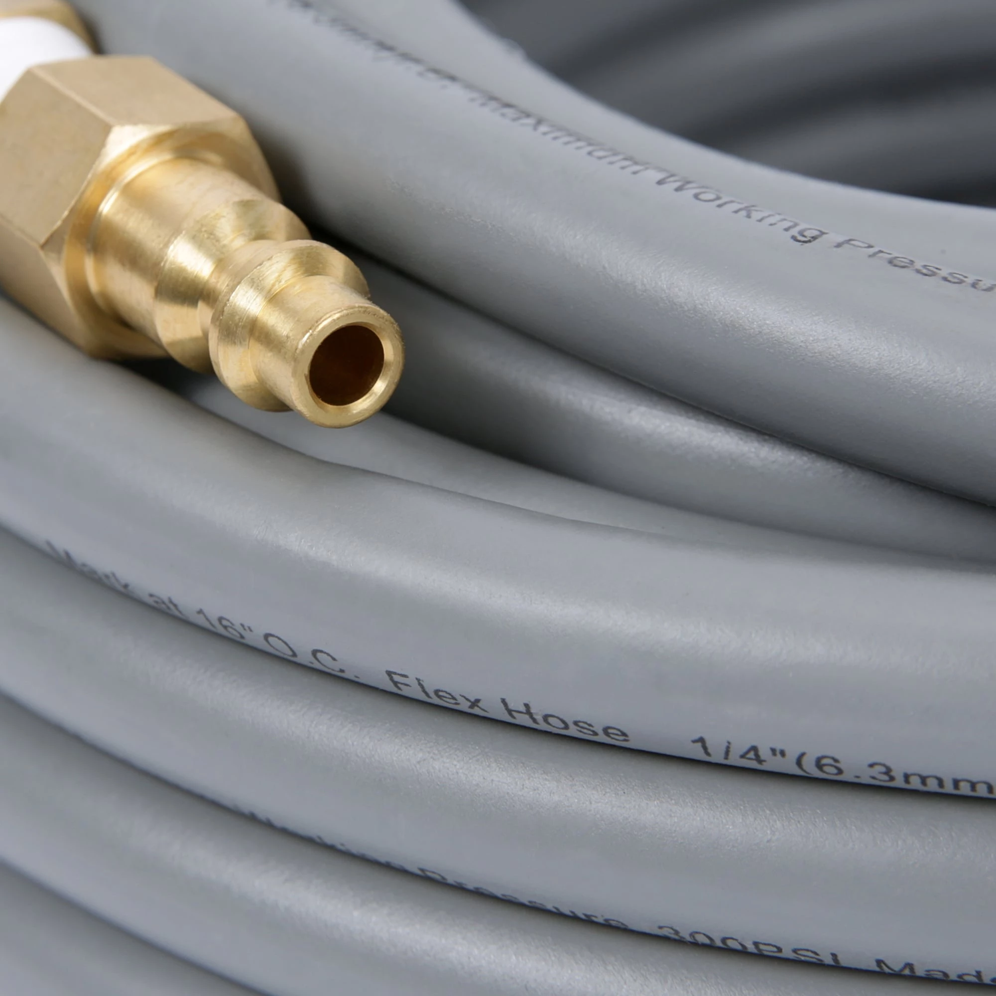 Kobalt Air Compressor Hoses 1/4-in 50-ft Rubber Air Hose 3 Kobalt Air Compressor Hoses 1/4-in 50-ft Rubber Air Hose - Image 3