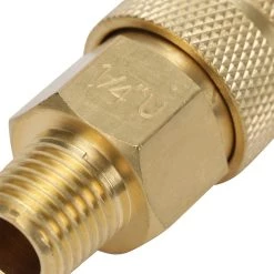 Kobalt Air Compressor Fittings Brass NPT Coupler (M) 1/4-in Universal -Hot Sale Kobalt Shop 42260948
