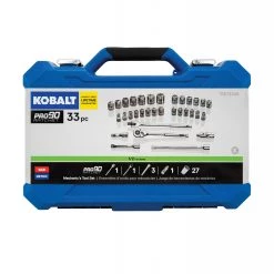 Kobalt Mechanics Tool Sets 33-Piece Standard (SAE) and Metric Combination Polished Chrome Mechanics Tool Set (1/2-in;) 14 Kobalt Mechanics Tool Sets 33-Piece Standard (SAE) and Metric Combination Polished Chrome Mechanics Tool Set (1/2-in;) -Hot Sale Kobalt Shop 42488302 scaled