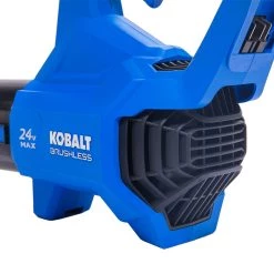 Kobalt Cordless Electric Leaf Blowers 24-volt Max 500-CFM Brushless Handheld Cordless Electric Leaf Blower (Tool Only) -Hot Sale Kobalt Shop 42554691