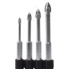 Kobalt Glass & Tile Drill Bits Carbide Tipped Twist Drill Bit Set