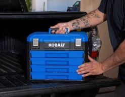 Kobalt Mechanics Tool Sets 250-Piece Standard (SAE) and Metric Combination Polished Chrome Mechanics Tool Set (1/4-in; 3/8-in) -Hot Sale Kobalt Shop 42702388 scaled