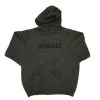 Kobalt Work Jackets & Coats Unisex Grey Preshrunk Cotton Hooded Sweatshirt (X-Large)