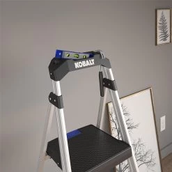 Kobalt Step Stools 2-Step 250-lb Capacity Aluminum Foldable Step Stool -Hot Sale Kobalt Shop 43350870