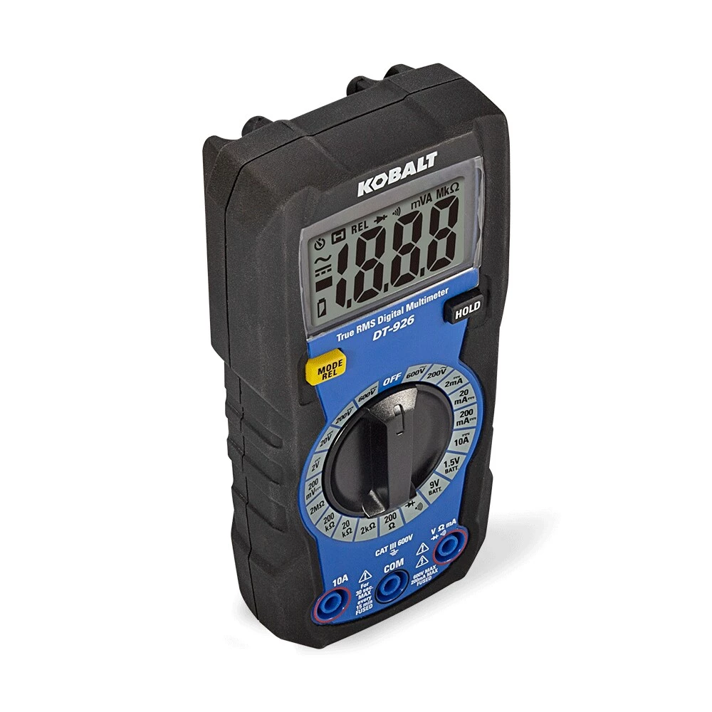 Kobalt Test Meters 10 Amp 50-1000v Digital Specialty Meter (Battery Included) 2 Kobalt Test Meters 10 Amp 50-1000v Digital Specialty Meter (Battery Included) - Image 2