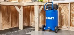 Kobalt Air Compressors 20-Gallon Single Stage Portable Corded Electric Vertical Air Compressor 20 Kobalt Air Compressors 20-Gallon Single Stage Portable Corded Electric Vertical Air Compressor -Hot Sale Kobalt Shop 44018127