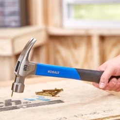 Kobalt Hammers 20-oz Smooth Face Steel Head Fiberglass Claw Hammer -Hot Sale Kobalt Shop 44283806
