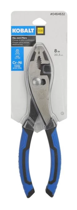 Kobalt 8-in Slip Joint Pliers with Wire Cutter 9 Kobalt 8-in Slip Joint Pliers with Wire Cutter -Hot Sale Kobalt Shop 44351886