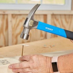 Kobalt Hammers 100-year anniversary 20-oz Smooth Face Steel Head Fiberglass Claw Hammer -Hot Sale Kobalt Shop 45373789