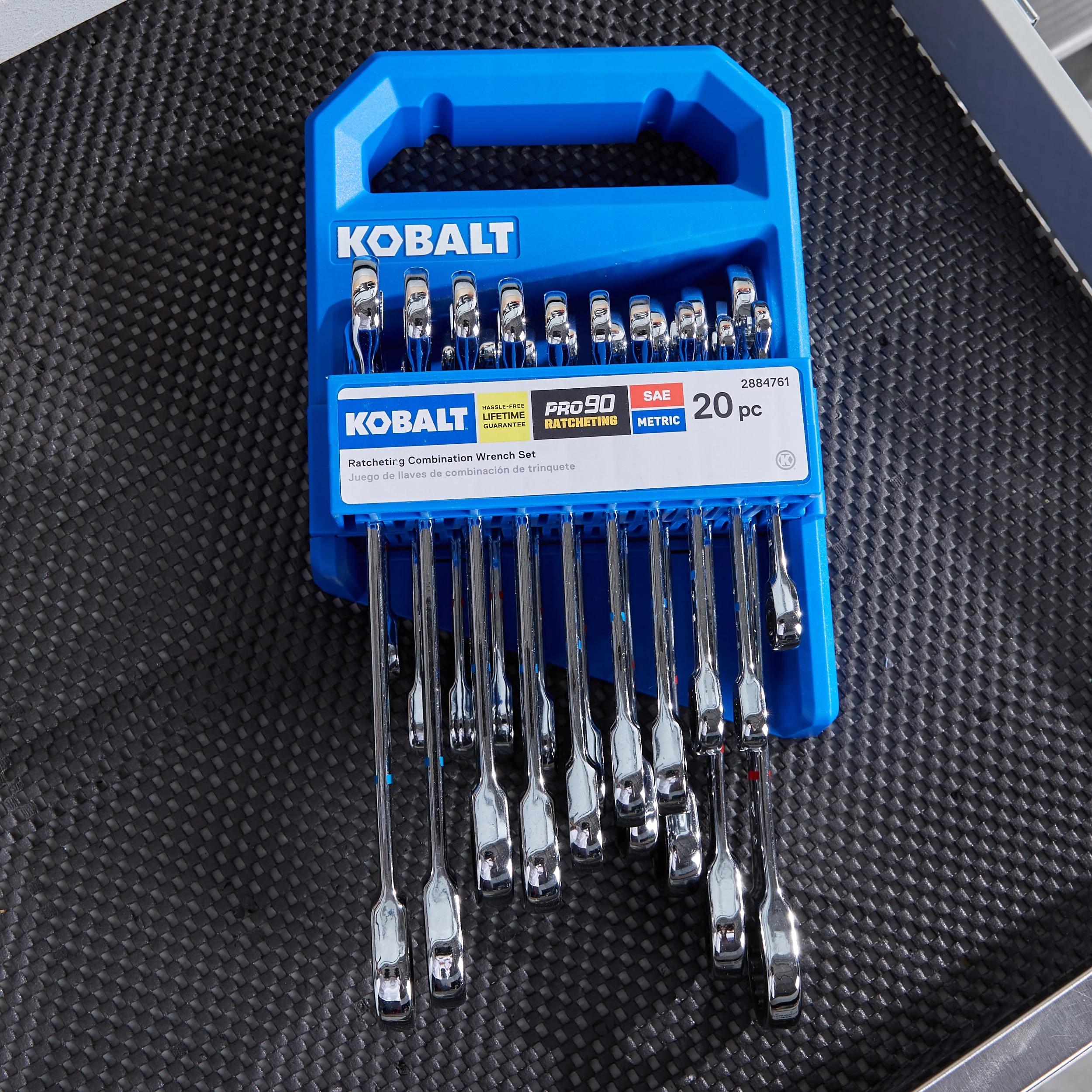 Kobalt Ratchet Wrenches & Sets 20-Piece Set 12-Point Standard (SAE) and Metric Combination Ratchet Wrench Set 2 Kobalt Ratchet Wrenches & Sets 20-Piece Set 12-Point Standard (SAE) and Metric Combination Ratchet Wrench Set - Image 2