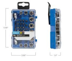 Kobalt Mechanics Tool Sets 35-Piece Standard (SAE) and Metric Combination Polished Chrome Mechanics Tool Set -Hot Sale Kobalt Shop 45400161 scaled