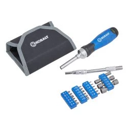 Kobalt Screwdrivers 27-Piece Rubber Handle Ratcheting Set Multi-bit Screwdriver Set -Hot Sale Kobalt Shop 45400361
