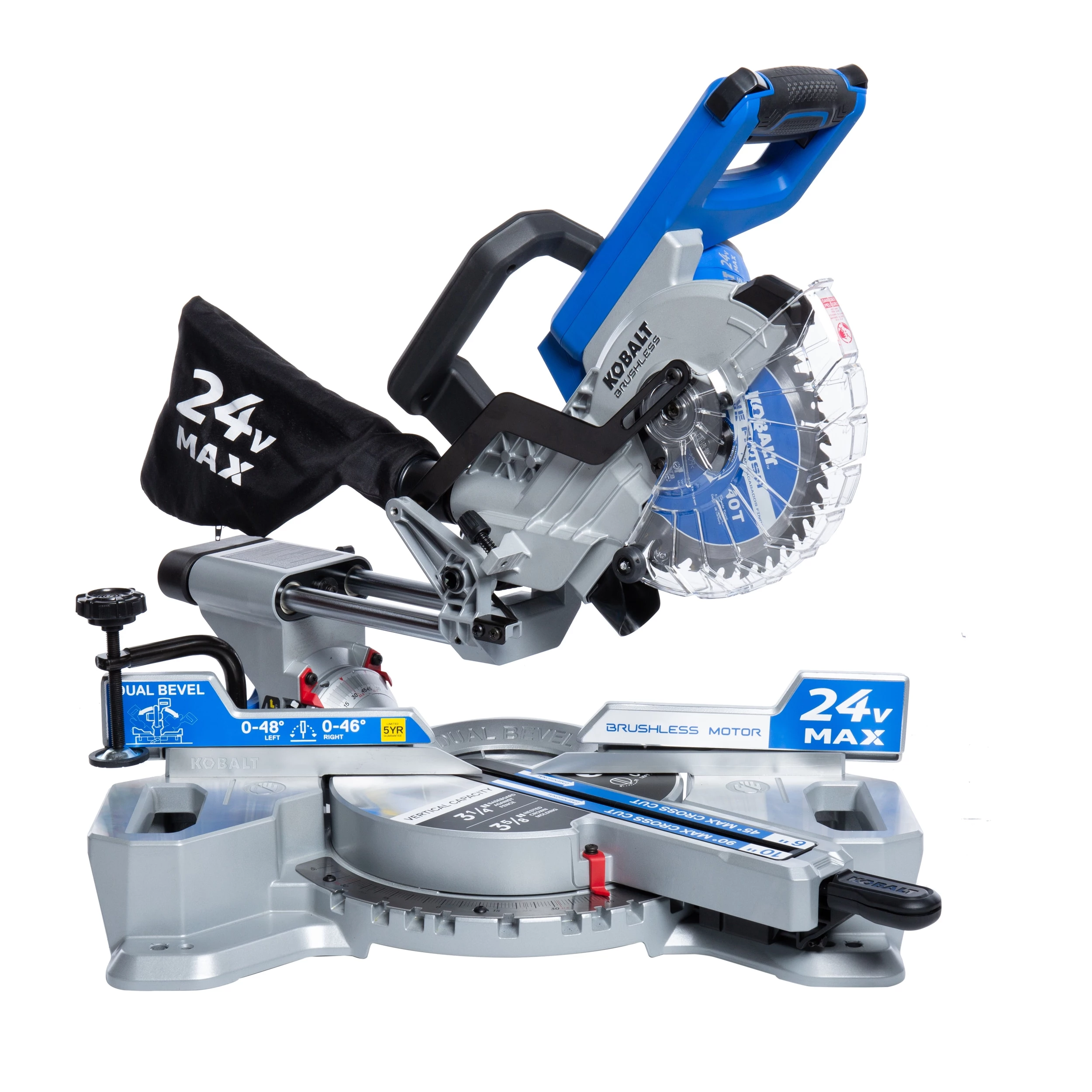 Kobalt Miter Saws 24-Volt 7-1/4-In Miter Saw - Bare Tool 1 Kobalt Miter Saws 24-Volt 7-1/4-In Miter Saw - Bare Tool
