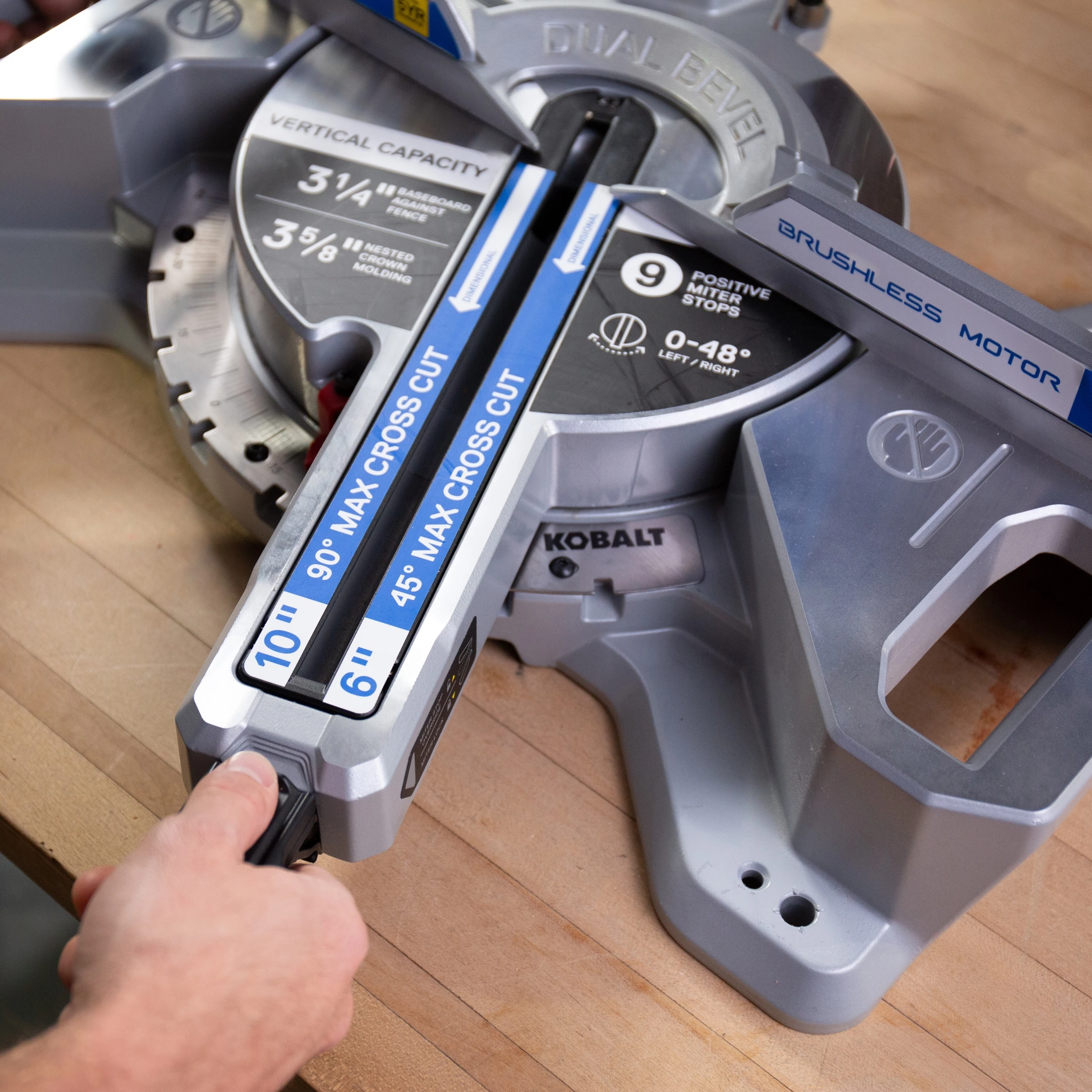 Kobalt Miter Saws 24-Volt 7-1/4-In Miter Saw - Bare Tool 11 Kobalt Miter Saws 24-Volt 7-1/4-In Miter Saw - Bare Tool - Image 11