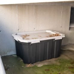 Kobalt Plastic Storage Totes X-large 24-Gallon (96-Quart) Grey Tote Latching Lid -Hot Sale Kobalt Shop 46358960 scaled