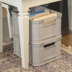 Kobalt Plastic Storage Totes Kobalt Stackable Crate -Hot Sale Kobalt Shop 46359370 scaled