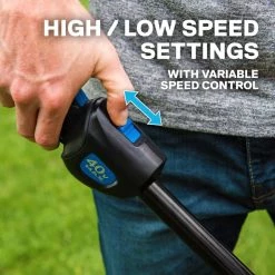 Kobalt Cordless Electric String Trimmers 40-Volt Max 15-in Straight Cordless String Trimmer (Battery Included) -Hot Sale Kobalt Shop 841821049782 12085935